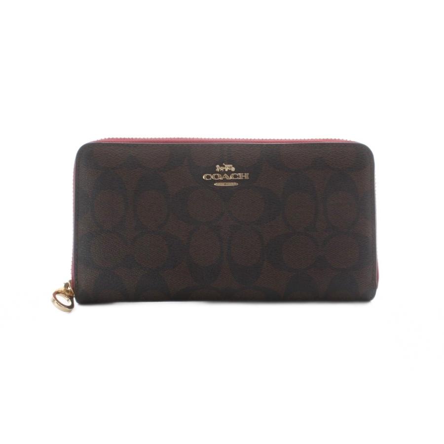 COACH（コーチ） 長財布 ロング ジップ アラウンド ウォレット
