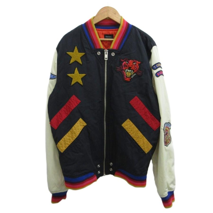 DIESEL スタジアムジャンパー DIESEL（ディーゼル） スタジアムジャンパー ワッペン スタジャン