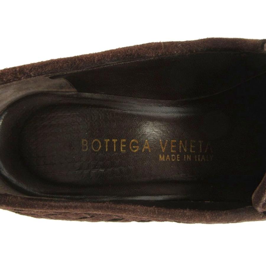BOTTEGA VENETA イントレチャー スエード ローファー 38 BOTTEGA VENETA（ボッテガ・ヴェネタ） ローファー スリッポン