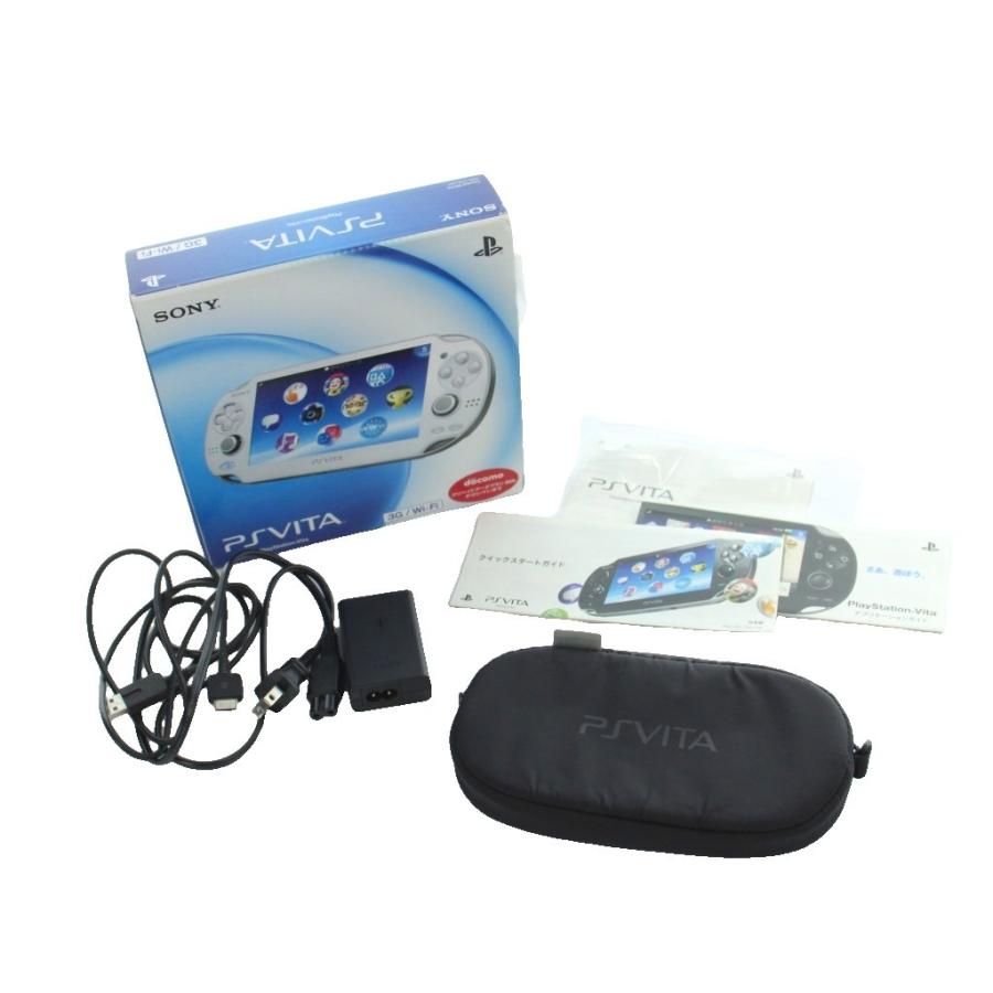 SONY ソニー PCH-1100 PlayStation Vita ゲーム機 本体 3G/Wi-Fiモデル