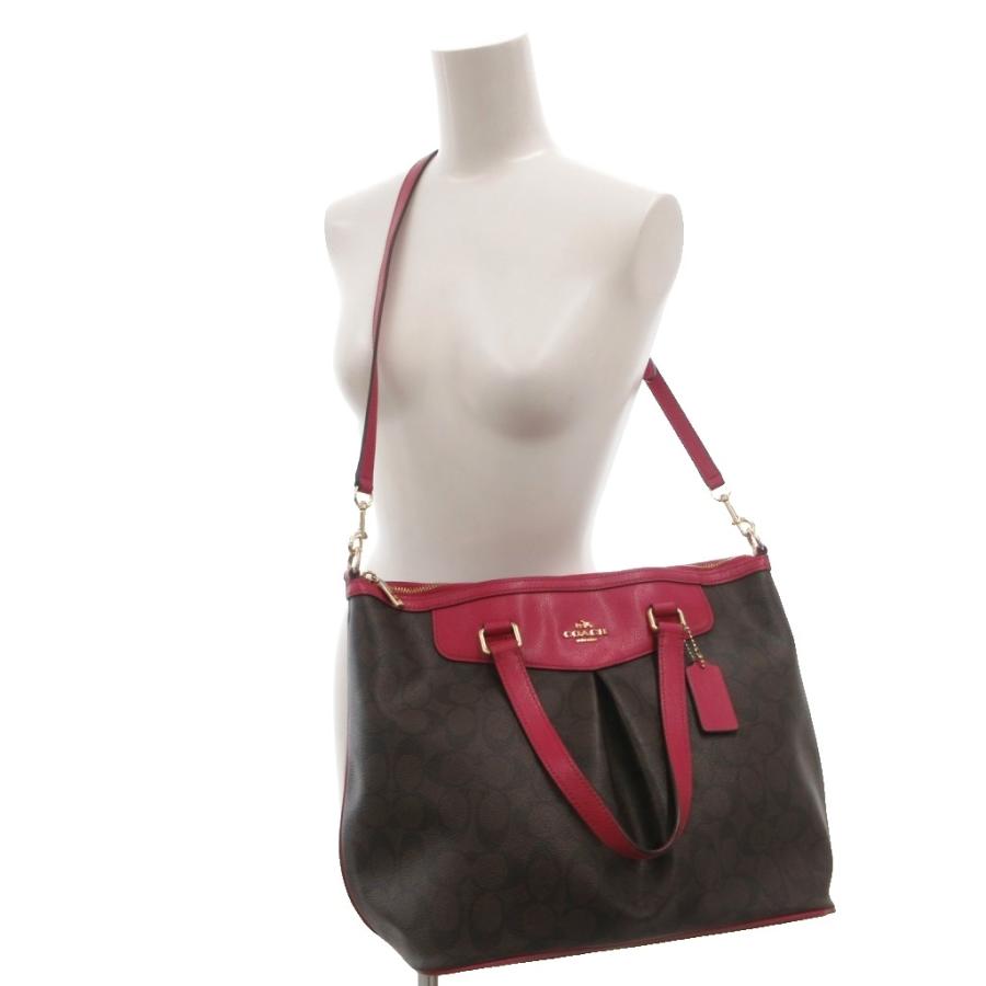 COACH（コーチ） ハンドバッグ ショルダーバッグ 2way シグネチャー
