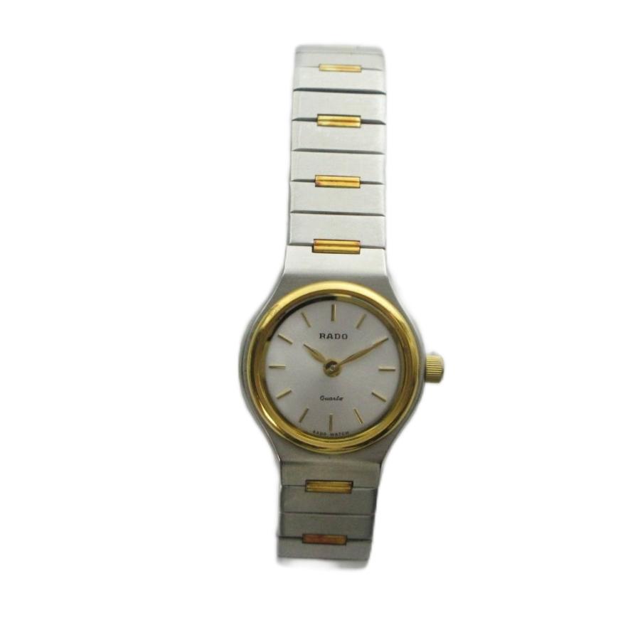 ラドー RADO ジャンク品 腕時計 ウォッチ クォーツ ロゴ シルバー色