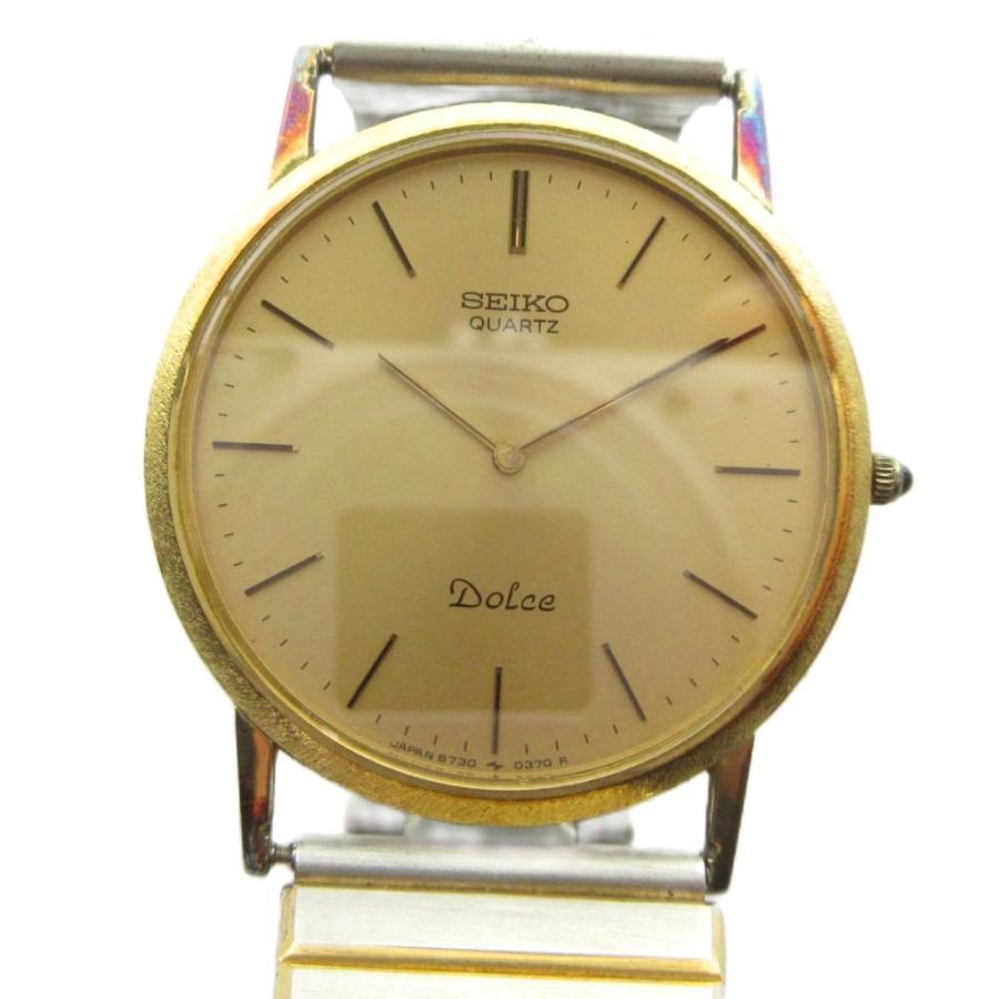 SEIKO セイコー DOLCE ドルチェ 6730-5190 クォーツ 腕時計 セイコー SEIKO 6730-0090 Dolce ドルチェ 腕時計 クォーツ ウォッチ