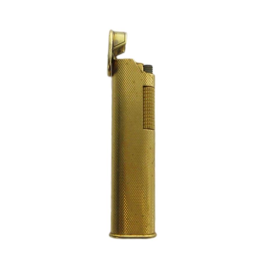 ★Dunhill ダンヒル ガスライター ゴールド 火花確認済 dunhill（ダンヒル） ガスライター 喫煙具 タバコ ロゴ 火花確認済み