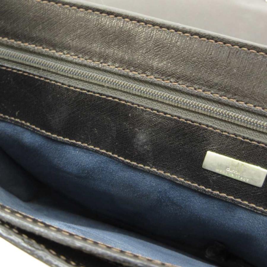 dunhill（ダンヒル） ビジネスバッグ ブリーフケース レザー ロゴ