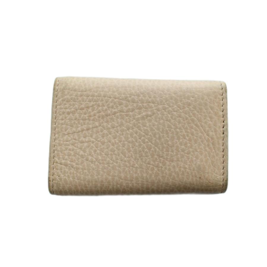 GUCCI（グッチ） キーケース ロゴ 6連 レザー マーモント ピンク