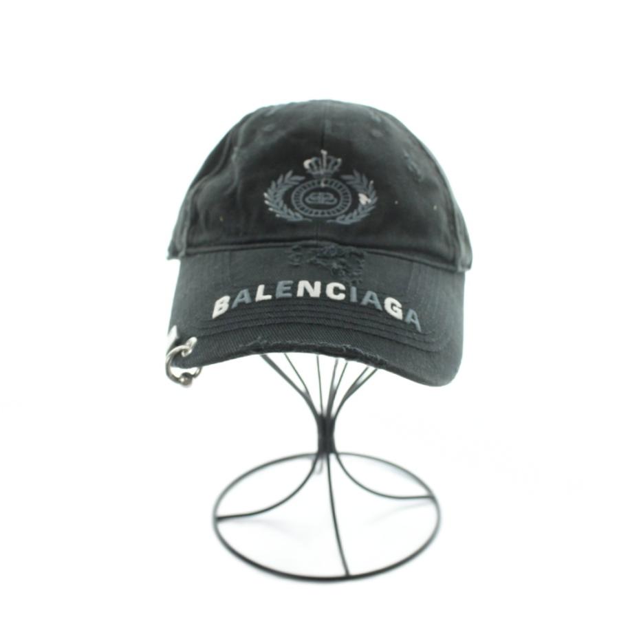 BALENCIAGA（バレンシアガ） BALENCIAGA Destroyed BB Pierced Cap