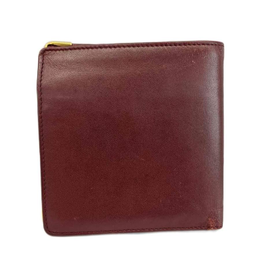 Cartier（カルティエ） マストライン 財布 二つ折り レザー ロゴ 型