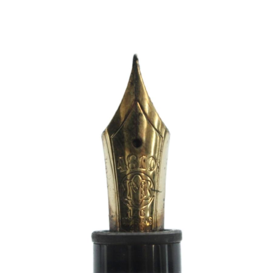 モンブラン MONT BLANC 4810 14C 585 万年筆 文房具 筆記用具 ロゴ