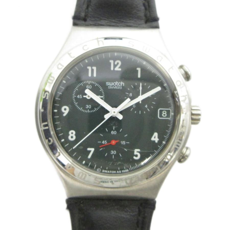 スウォッチ アイロニー クロノグラフ グリーンベゼル swatch スウォッチ SWATCH ジャンク品 Irony Chrono GREENALIZE アイロニー
