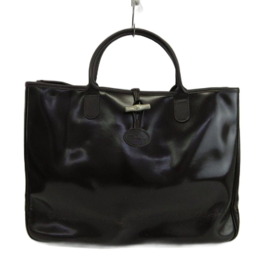 LONGCHAMP（ロンシャン） ロゾ ROSEAU トートバッグ ハンド レザー