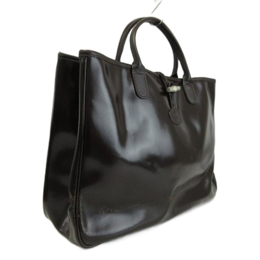 LONGCHAMP（ロンシャン） ロゾ ROSEAU トートバッグ ハンド レザー