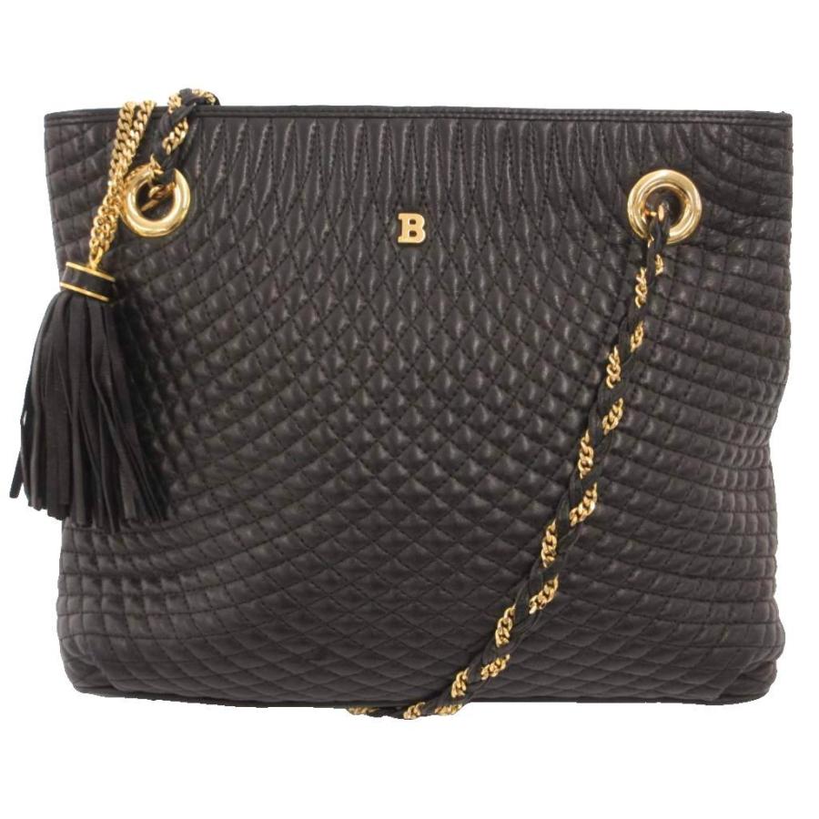 Bally（バリー） キルティングハンドバッグ 手提げ タッセル付き