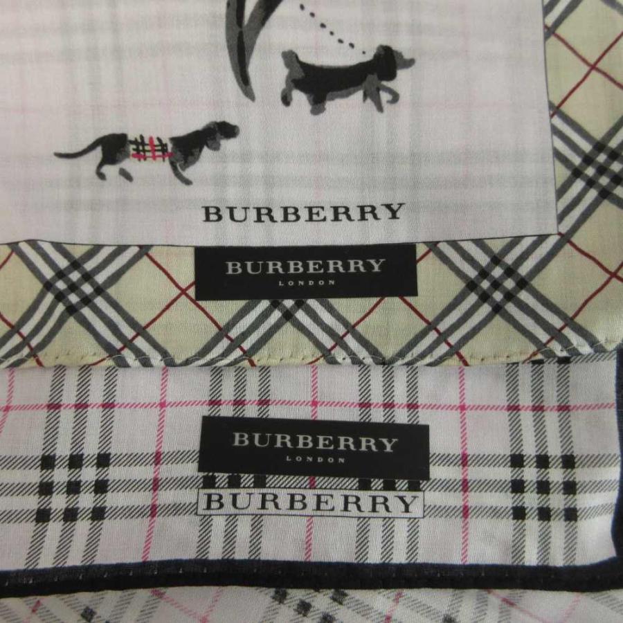 BURBERRY（バーバリー） 未使用品 ハンカチーフ ハンカチ 2枚セット