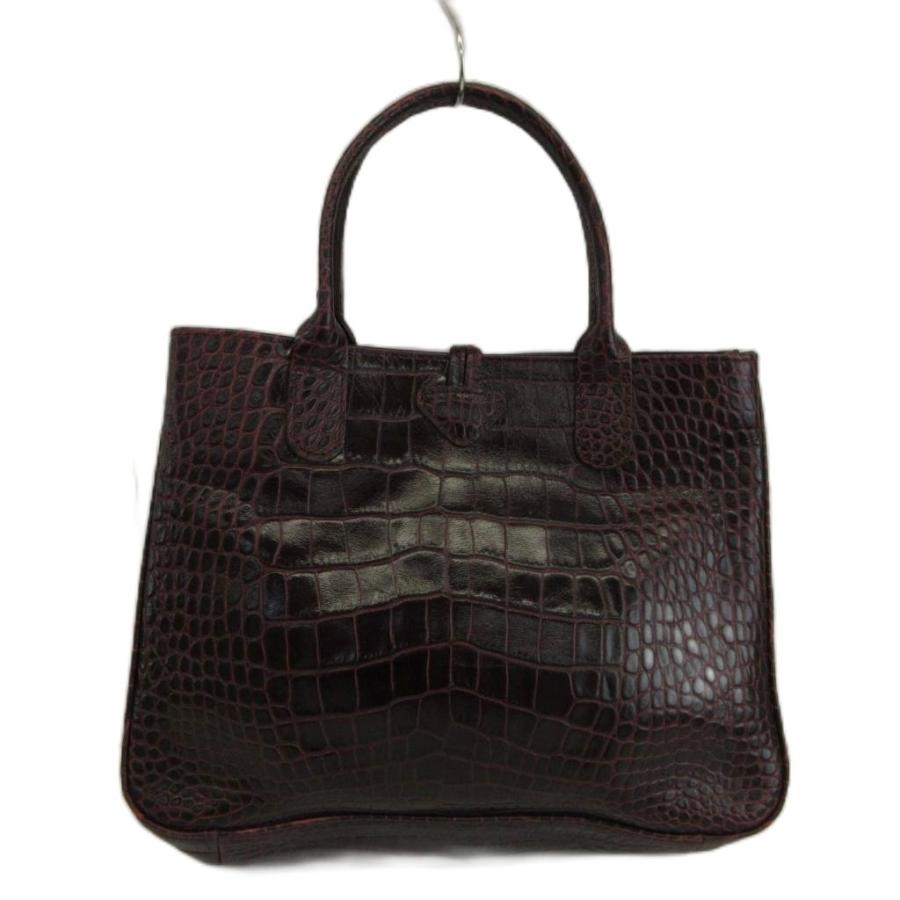 LONGCHAMP（ロンシャン） ロゾ ハンドバッグ トート 牛革 レザー