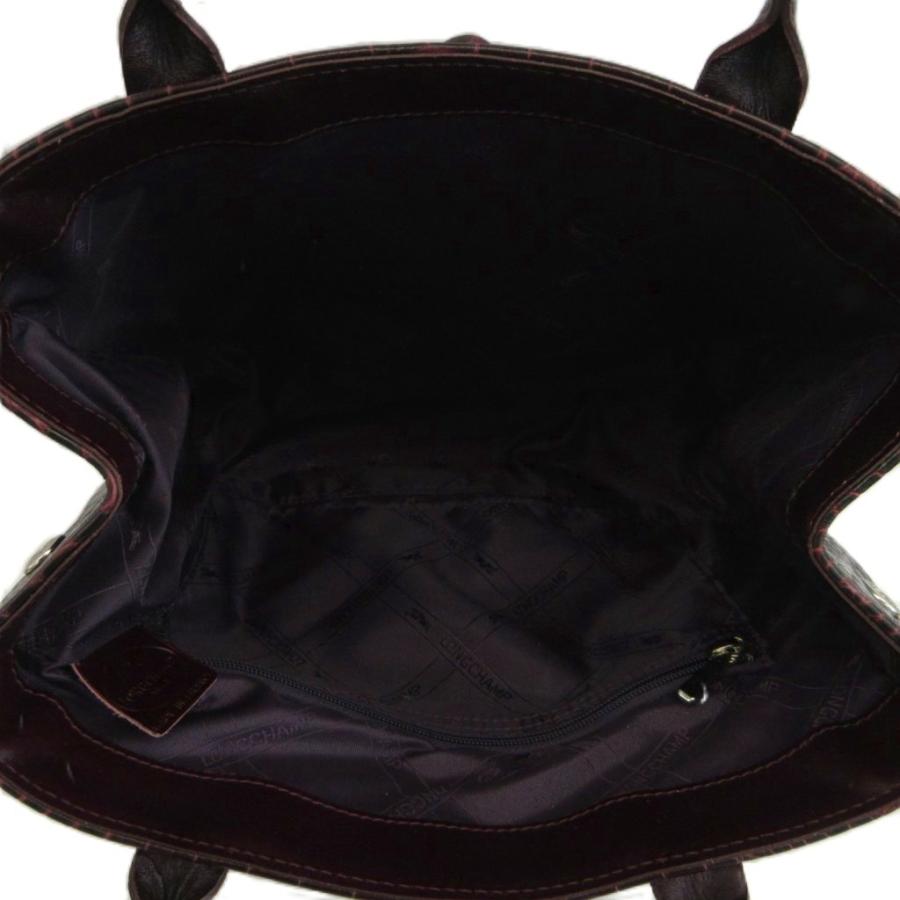 LONGCHAMP（ロンシャン） ロゾ ハンドバッグ トート 牛革 レザー