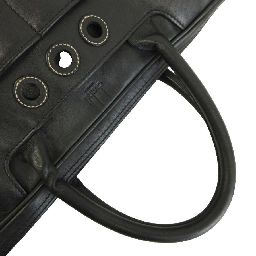 dunhill ダンヒル 2way ビジネスバッグ ブリーフケース エンボス加工