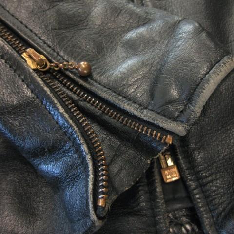 RED BUFF Leathers レッドバフ シングルライダース 黒 3L 革 レッドバフ レザーズ Red Buff Leathers シングルライダースジャケット