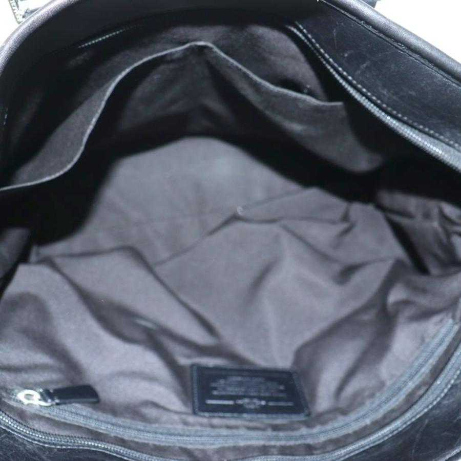 COACH（コーチ） ビジネスバッグ トートバッグ レザー 黒 ブラック