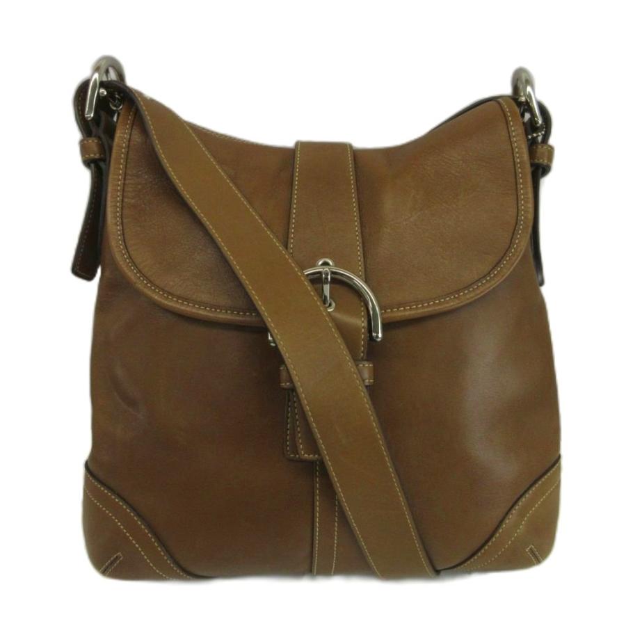 美品✨COACH コーチ ソーホー レザーBrown ショルダー COACH（コーチ） ソーホー ショルダーバッグ レザー バックル 茶色