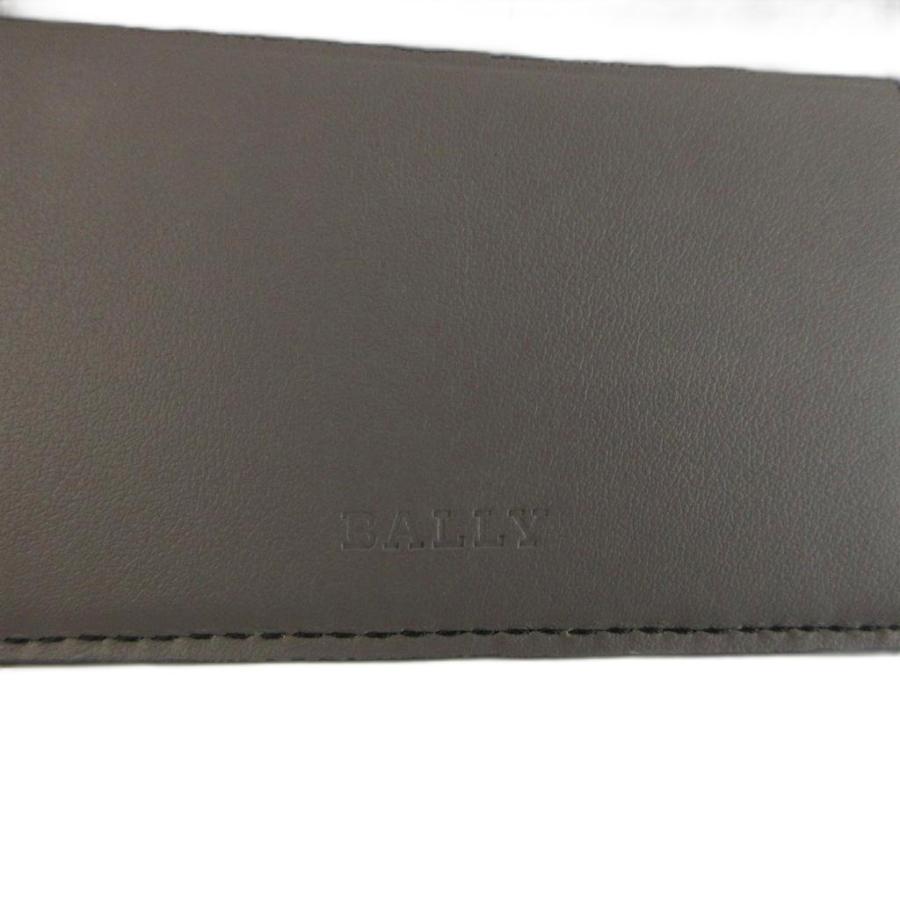 Bally（バリー） 財布 二つ折り レザー ウサギ ロゴ 黒 ブラック /XZ