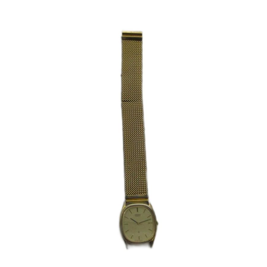 セイコー SEIKO 5931-5500 腕時計 クォーツ ウォッチ ロゴ ゴールド色