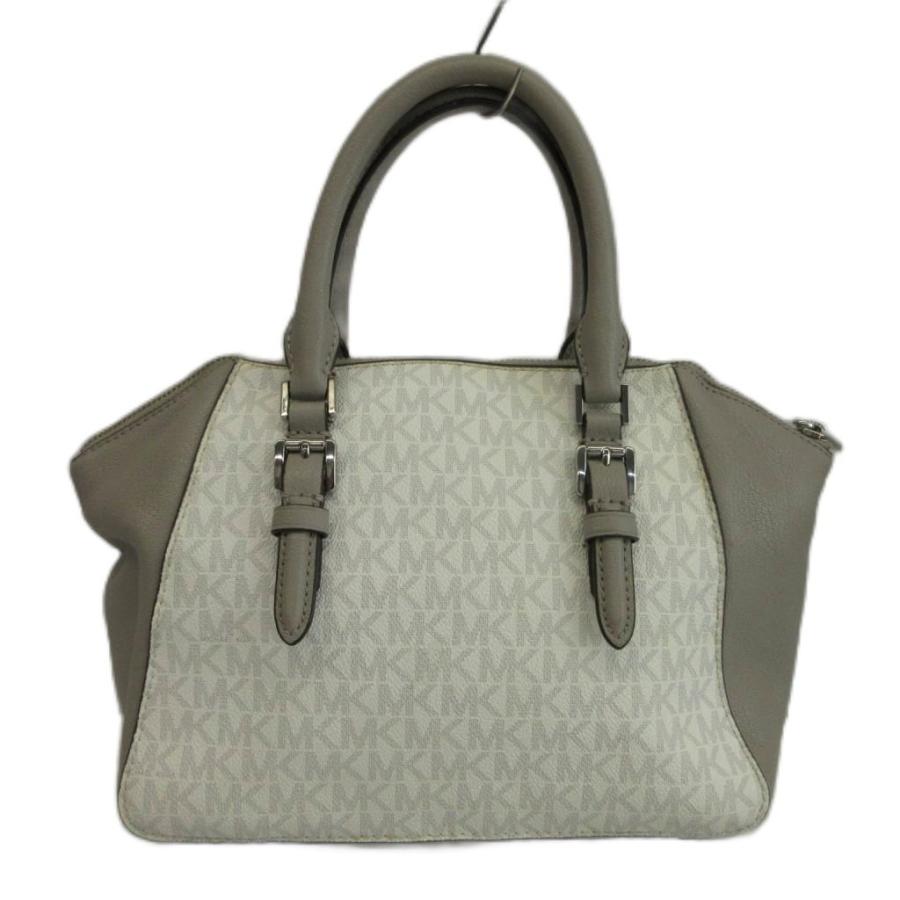 マイケルコース MICHAEL KORS ハンドバッグ PVC レザー MKシグネチャー 