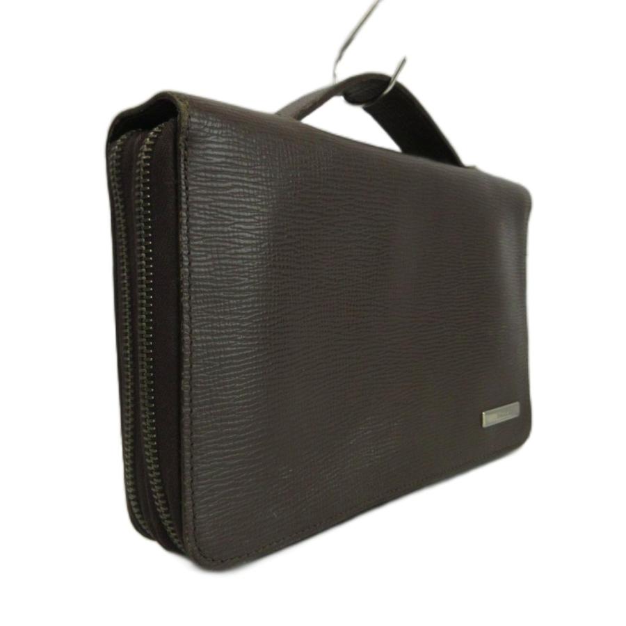 Bally（バリー） セカンドバッグ クラッチバッグ レザー 型押し W