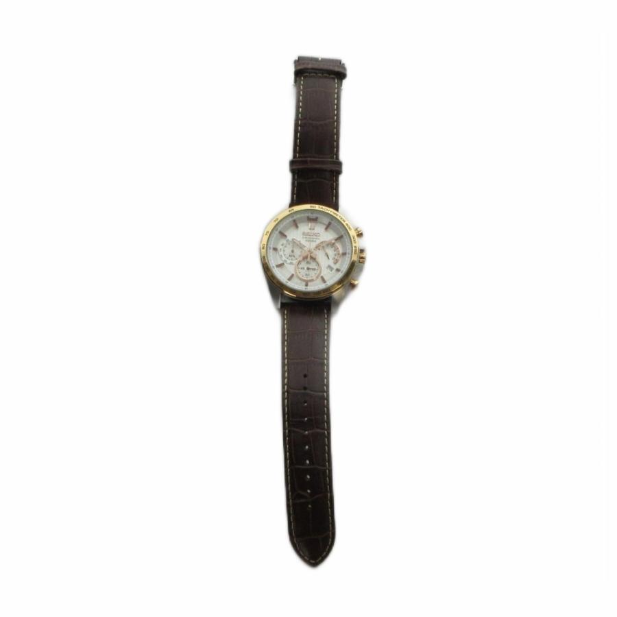 セイコー SEIKO 8T63-00G0 腕時計 ウォッチ クォーツ レザーベルト