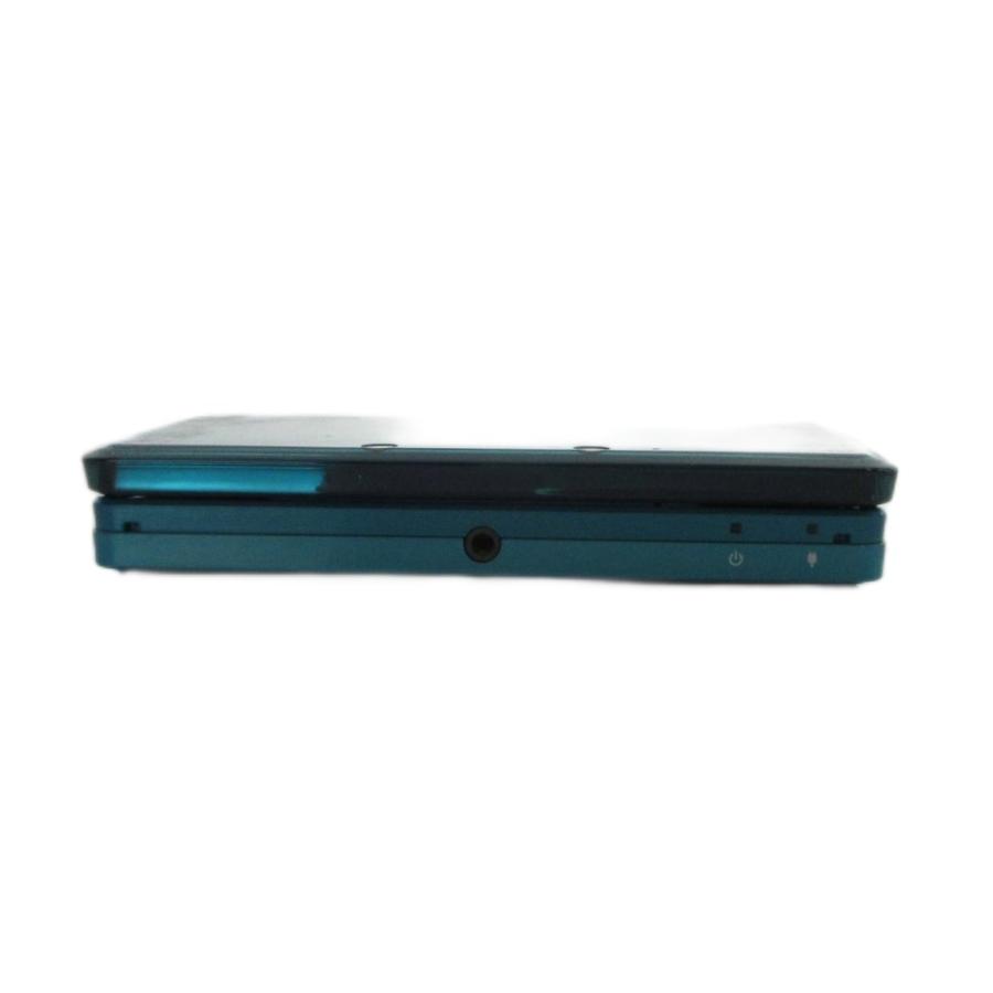 任天堂 3DS ゲーム機 本体 ロゴ 初期化・動作確認済 緑 グリーン