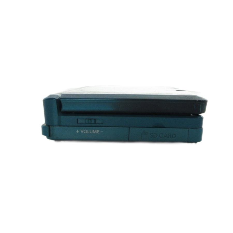 任天堂 3DS ゲーム機 本体 ロゴ 初期化・動作確認済 緑 グリーン