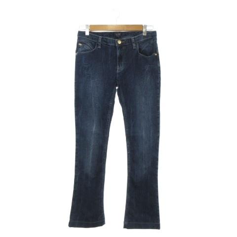 アルマーニ ジーンズ ARMANI JEANS TULIP デニム フレア 28 175/66A 青