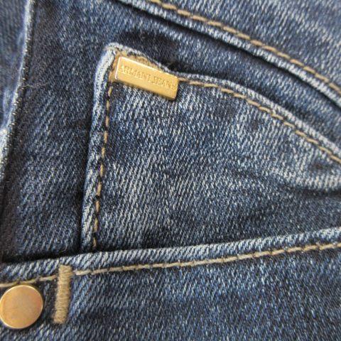 アルマーニ ジーンズ ARMANI JEANS TULIP デニム フレア 28 175/66A 青