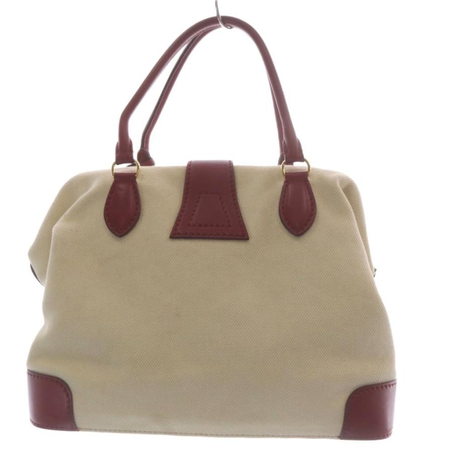 ジョルジオアルマーニ GIORGIO ARMANI ハンドバッグ キャンバス レザー