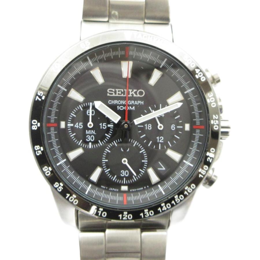 セイコー SEIKO 6T63-00D0 腕時計 クォーツ クロノグラフ デイト