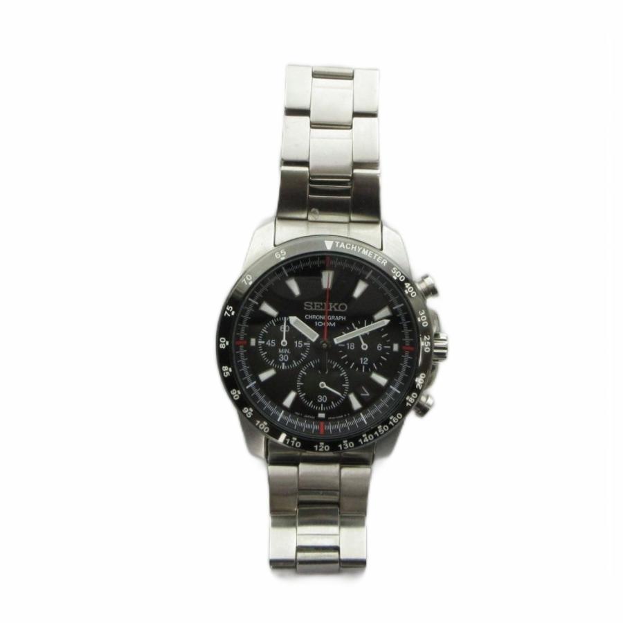 セイコー SEIKO 6T63-00D0 腕時計 クォーツ クロノグラフ デイト