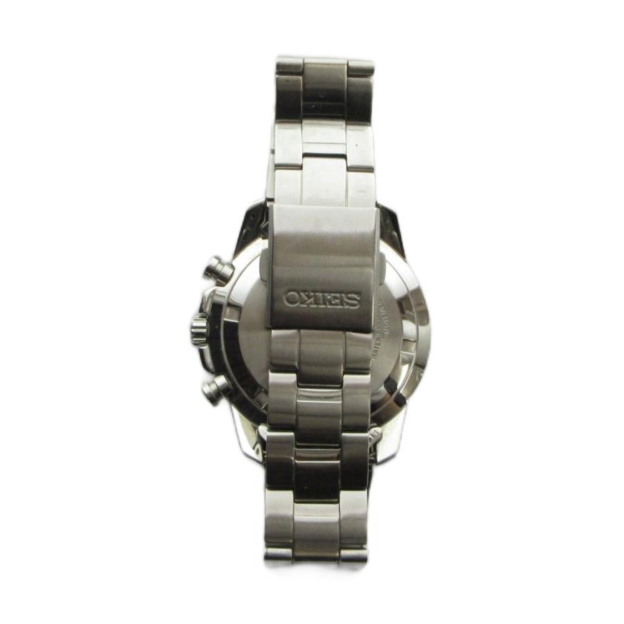 SEIKO セイコー クロノグラフ クォーツ 腕時計 6T63-00D0 シルバー セイコー SEIKO 6T63-00D0 腕時計 クォーツ クロノグラフ デイト