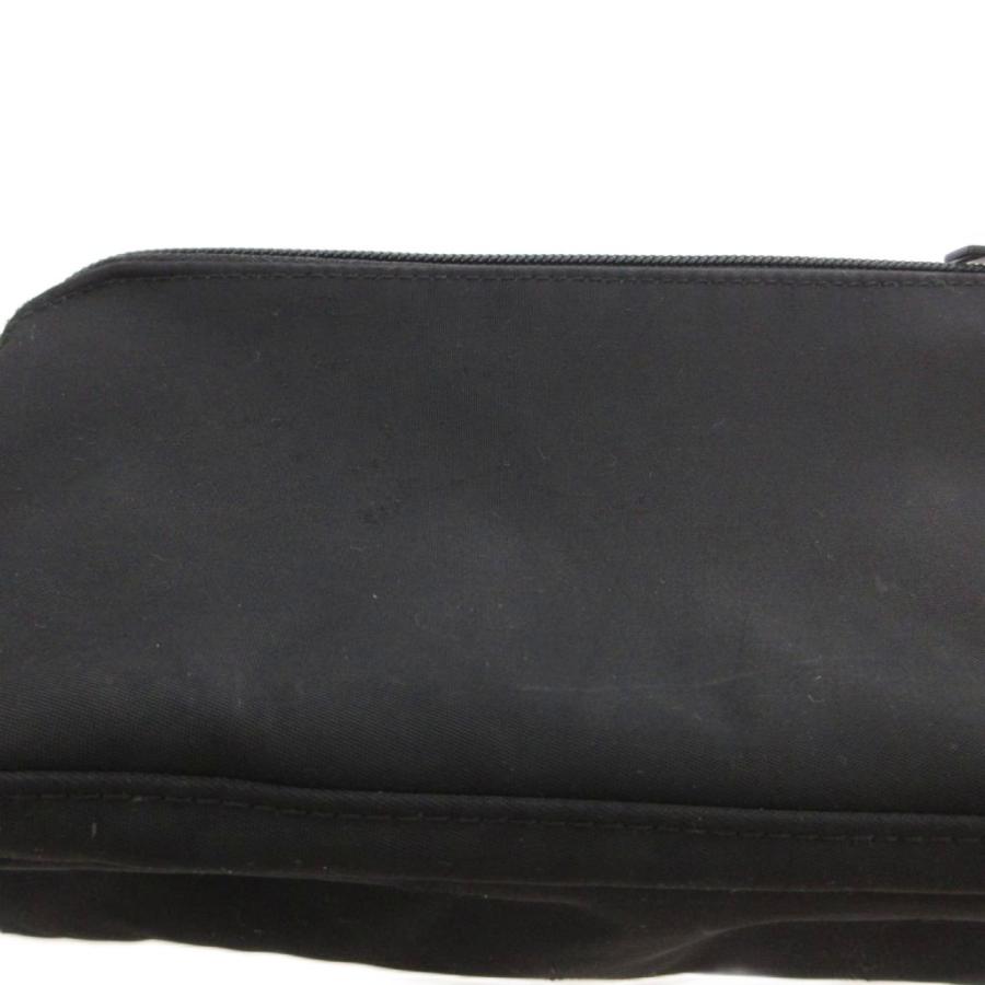 PORTER ポーター ポーチ セカンドバッグ 黒 ブラック ロゴタグ /SD