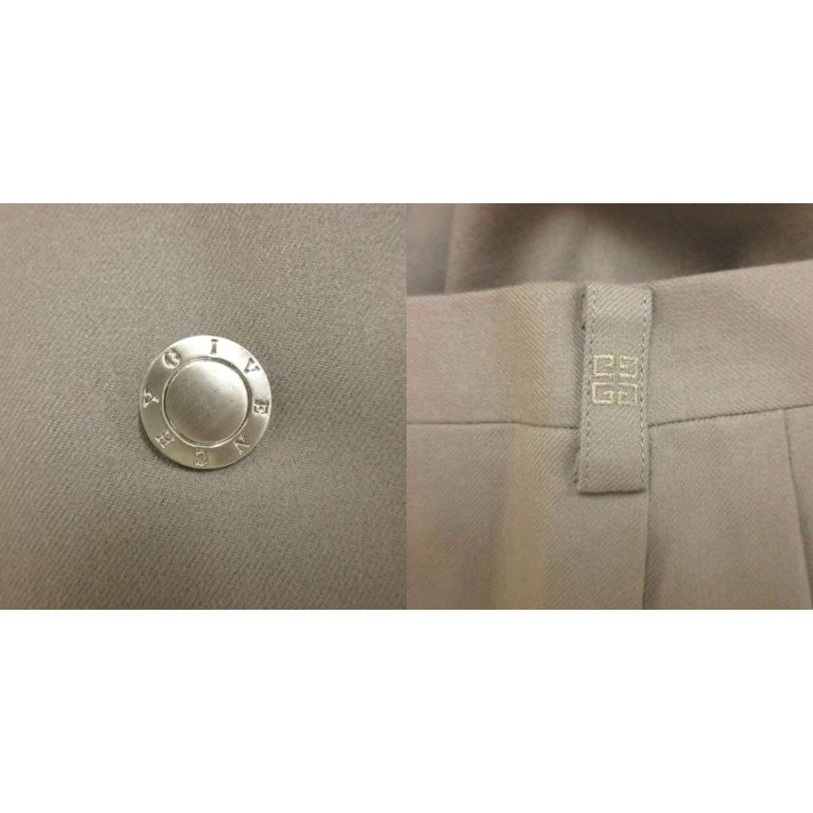 GIVENCHY ジバンシー　スーツセットアップ　ベージュ　ダブル ジバンシィ GIVENCHY スーツ セットアップ ジャケット パンツ ウール