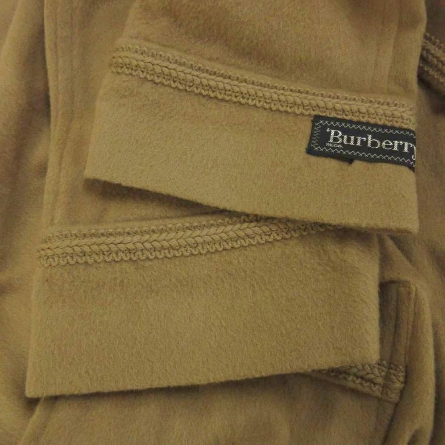 バーバリーズ Burberrys ガウン ロングコート ウール M 茶 ブラウン