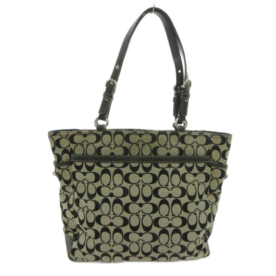 【新品未使用】COACH シグネチャートートバッグ キャンバス×レザー COACH（コーチ） トートバッグ キャンバス レザー シグネチャー ロゴ