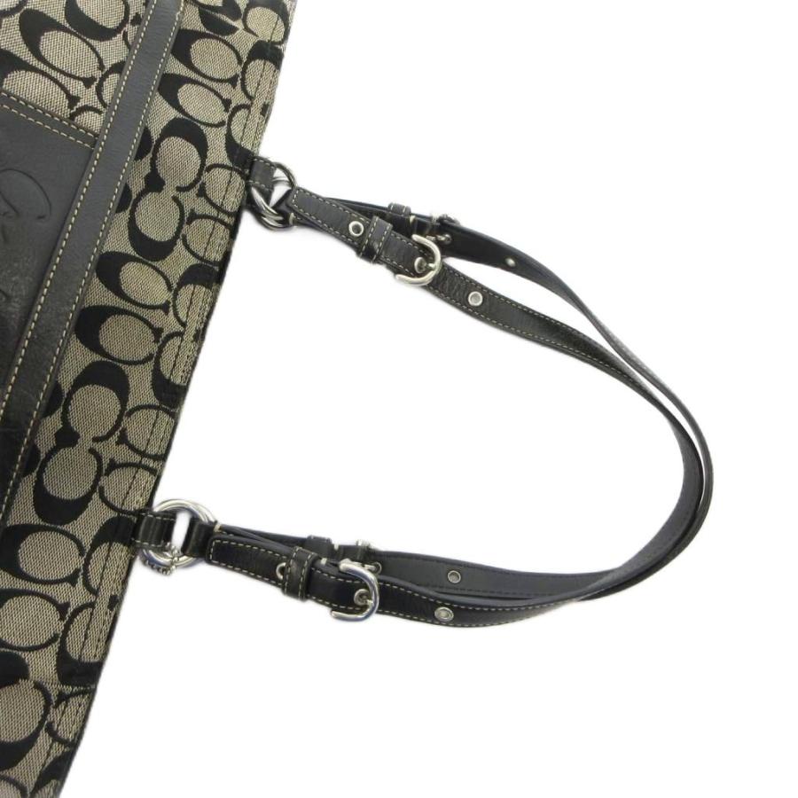 COACH（コーチ） トートバッグ キャンバス レザー シグネチャー ロゴ