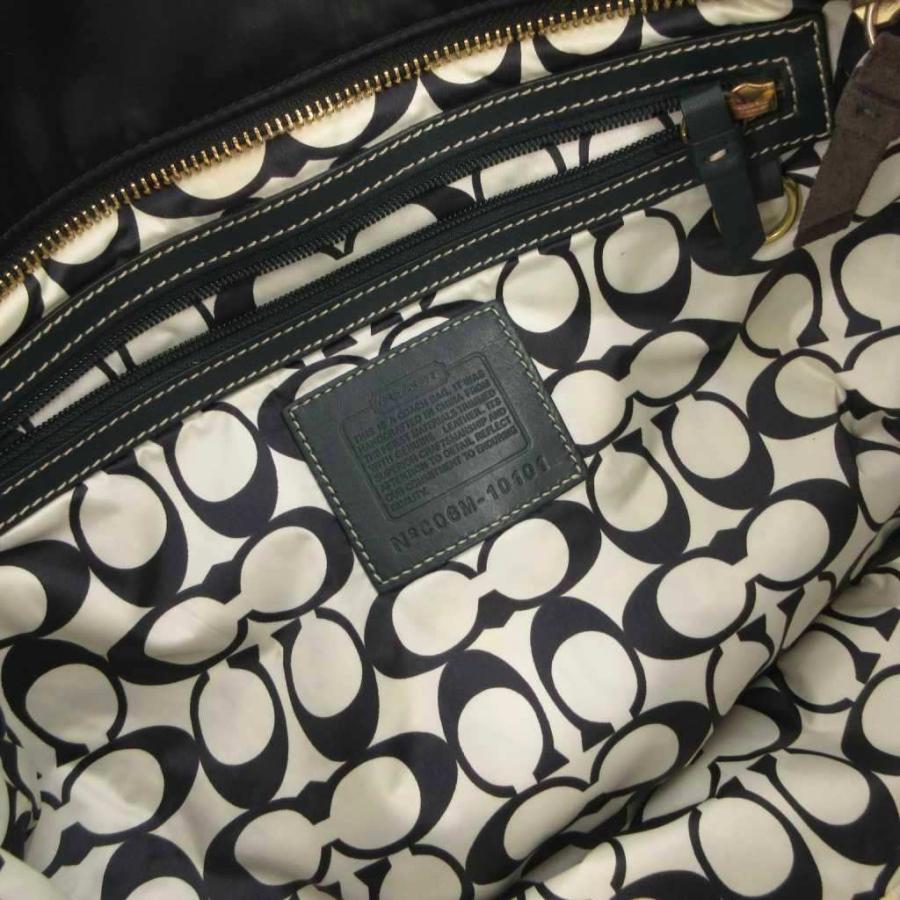 COACH（コーチ） トートバッグ 手提げ ナイロン ロゴプレート