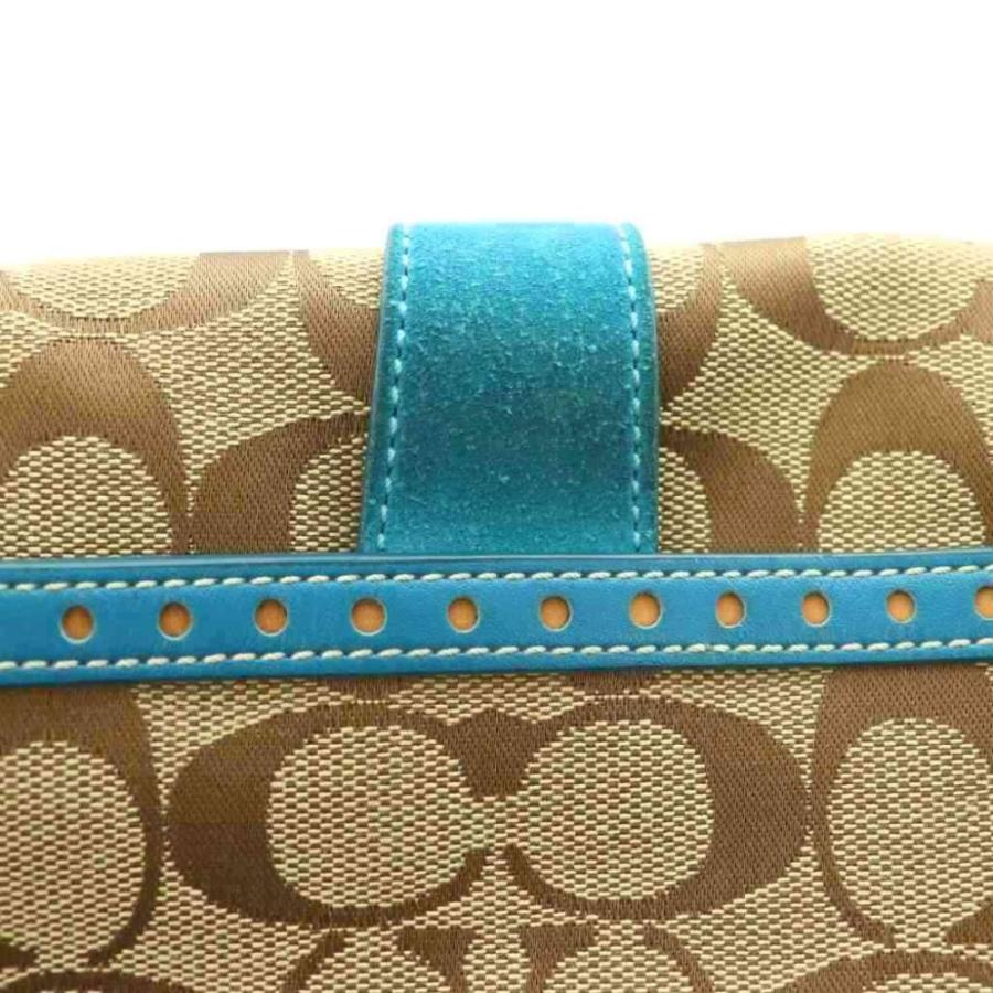 COACH（コーチ） ショルダーバッグ シグネチャー キャンバス レザー