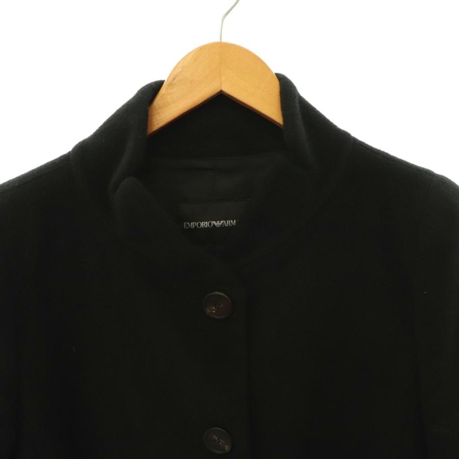 EMPORIO ARMANI エンポリオアルマーニ ステンカラーコート ロング丈