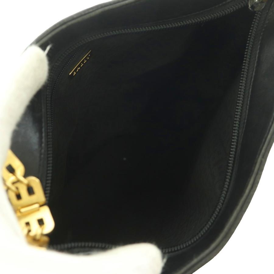 Bally（バリー） ショルダーバッグ チェーン Bロゴ キルティングレザー