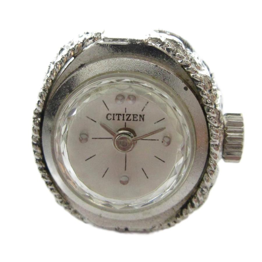 シチズン CITIZEN リングウォッチ 手巻き ロゴ アクセサリー 16号
