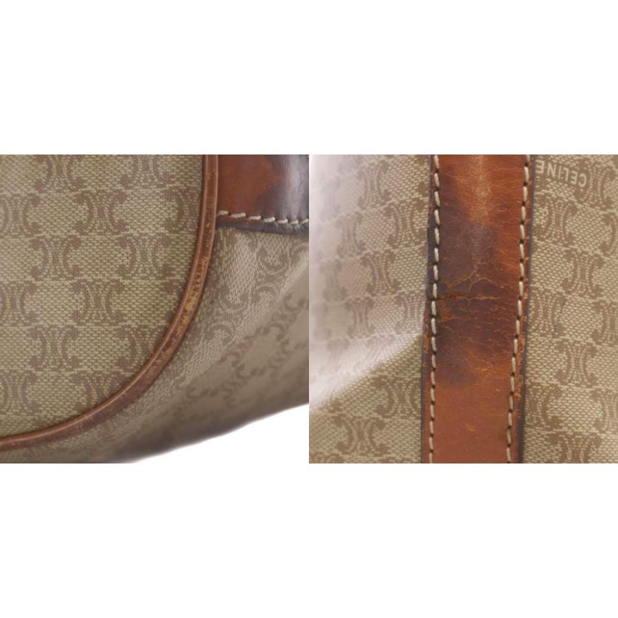 CELINE（セリーヌ） ショルダーバッグ ベージュ 茶 ブラウン ロゴ 総柄
