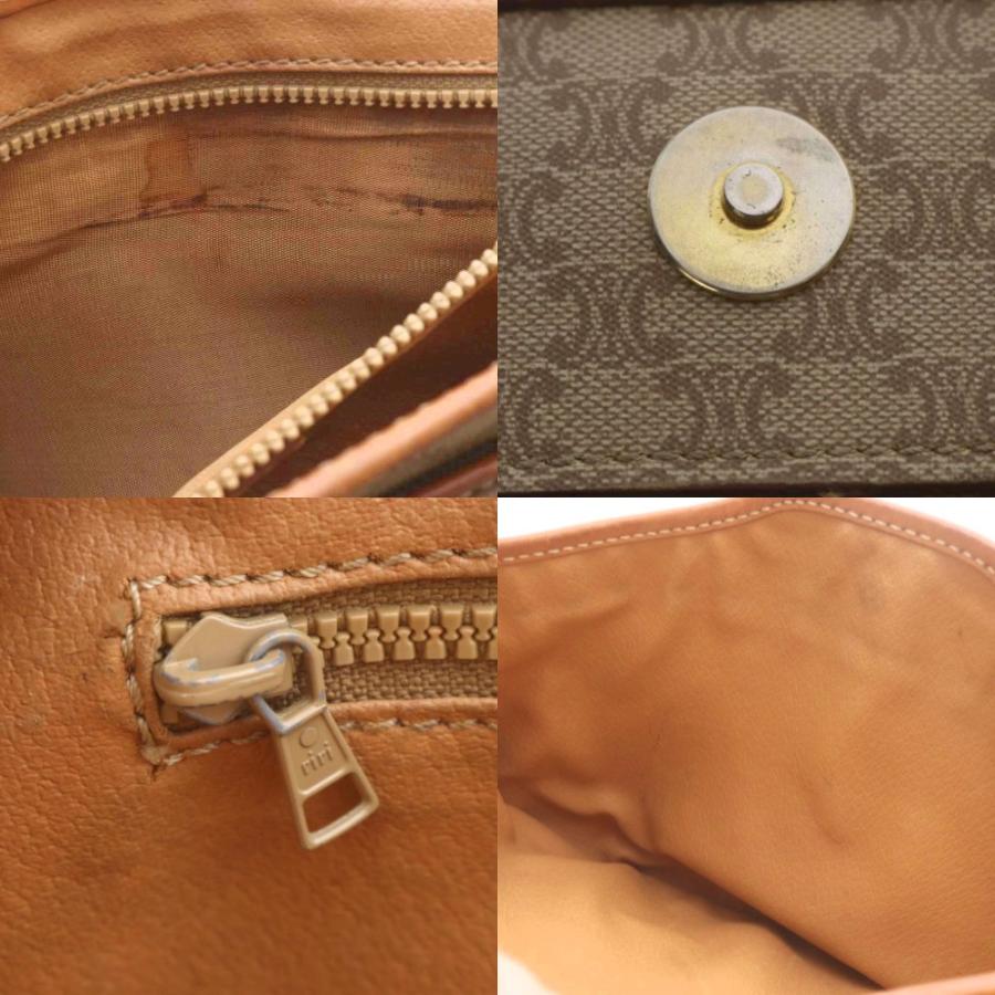 CELINE（セリーヌ） ショルダーバッグ ベージュ 茶 ブラウン ロゴ 総柄
