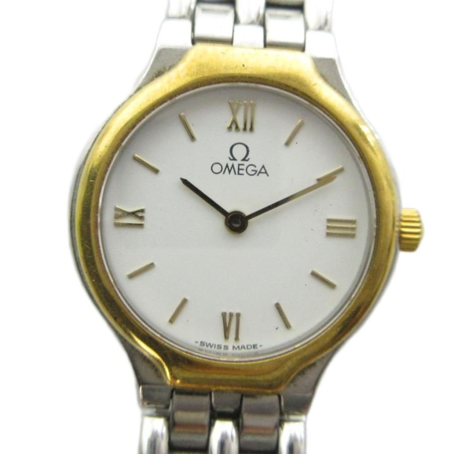 OMEGA De Ville クォーツ 腕時計 ゴールド　不動品 OMEGA（オメガ） ジャンク品 De Ville デビル 腕時計 クォーツ